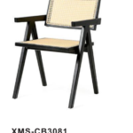 Japanese Minimal Solid Wood Armrest Rattan Dining Folding Chair For Cafe Tea House Hotel 257d35d8 c740 4117 b8b2 6c9607447e7f
