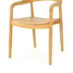 Full Wrap Curved Arm Solid Wood Stackable Dining Chair For Cafe Hotel 2d34a245 cdd5 49b3 92f4 961edbfa6e3b