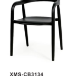 Full Wrap Curved Arm Solid Wood Stackable Dining Chair For Cafe Hotel 3077a30a 0f0d 4516 a54a 2f005f8c1af2