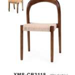 Curved Horn Back Solid Wood Stackable Dining Chair For Cafe Restaurant Hotel 44e7c878 9c69 48d2 bd8a 02c044016504