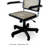 Bauhaus Metal Rattan Chair Set Cantilever Dining & Rolling Office Chair For Cafe Office a18863a9 5148 4787 902a 1dfa1f817295