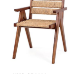 Japanese Minimal Solid Wood Armrest Rattan Dining Folding Chair For Cafe Tea House Hotel b86bdc0e 3dfd 4c42 a122 3fd82092be2b