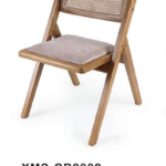 Japanese Minimal Solid Wood Armrest Rattan Dining Folding Chair For Cafe Tea House Hotel bc7842a9 da61 4dd1 bc47 5a0b5b38f2a9