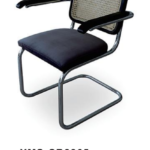Bauhaus Cantilever Metal Rattan Dining Chair Arm & Armless For Cafe Hotel c08a70ff 8cf2 4fb6 93c0 9469597468c3