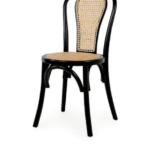 Bentwood Rattan Back Dining Chair With Armrest & Bar Stool Stackable For Cafe Restaurant c0ee25e4 03d7 47de a8b5 115379bfe640