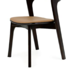 Curved Horn Back Solid Wood Stackable Dining Chair For Cafe Restaurant Hotel c2c964ec 0fe7 4a25 bedf b80ba7066719