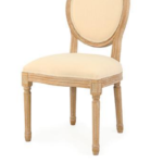 French Country Oval Round Back Carved Solid Wood Dining Chair Stackable For Wedding Cafe df7375ba 839e 4df4 b439 aa3c50a28b05
