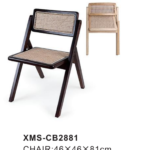 Japanese Minimal Solid Wood Armrest Rattan Dining Folding Chair For Cafe Tea House Hotel f8db62f3 8e9a 41f9 908f 7dff81f3c1a9