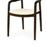 Full Wrap Curved Arm Solid Wood Stackable Dining Chair For Cafe Hotel fce3f47a 0144 469a a934 beca0c118e30
